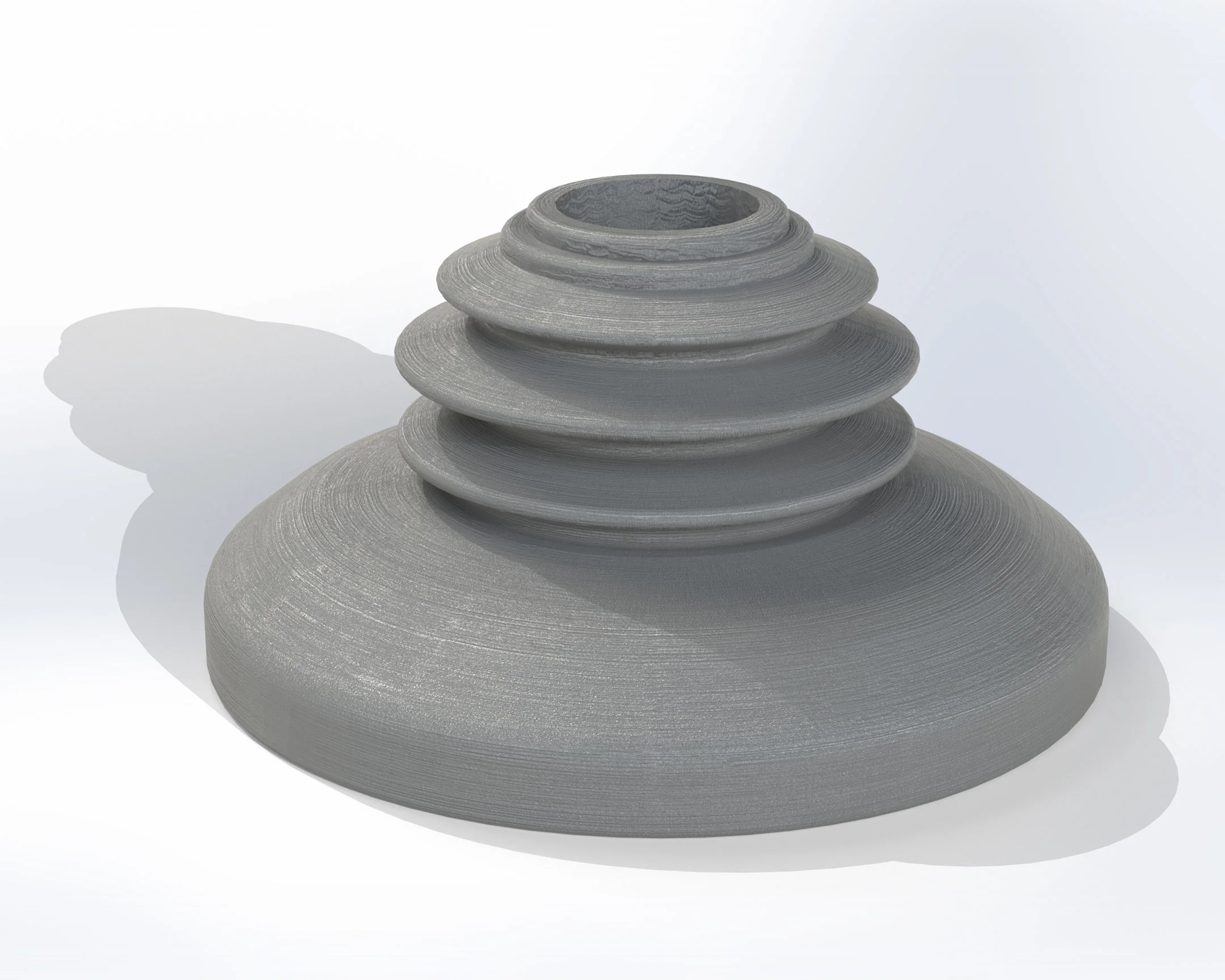 1986 Mazda RX7 FC Upper Shifter Seal CAD Render